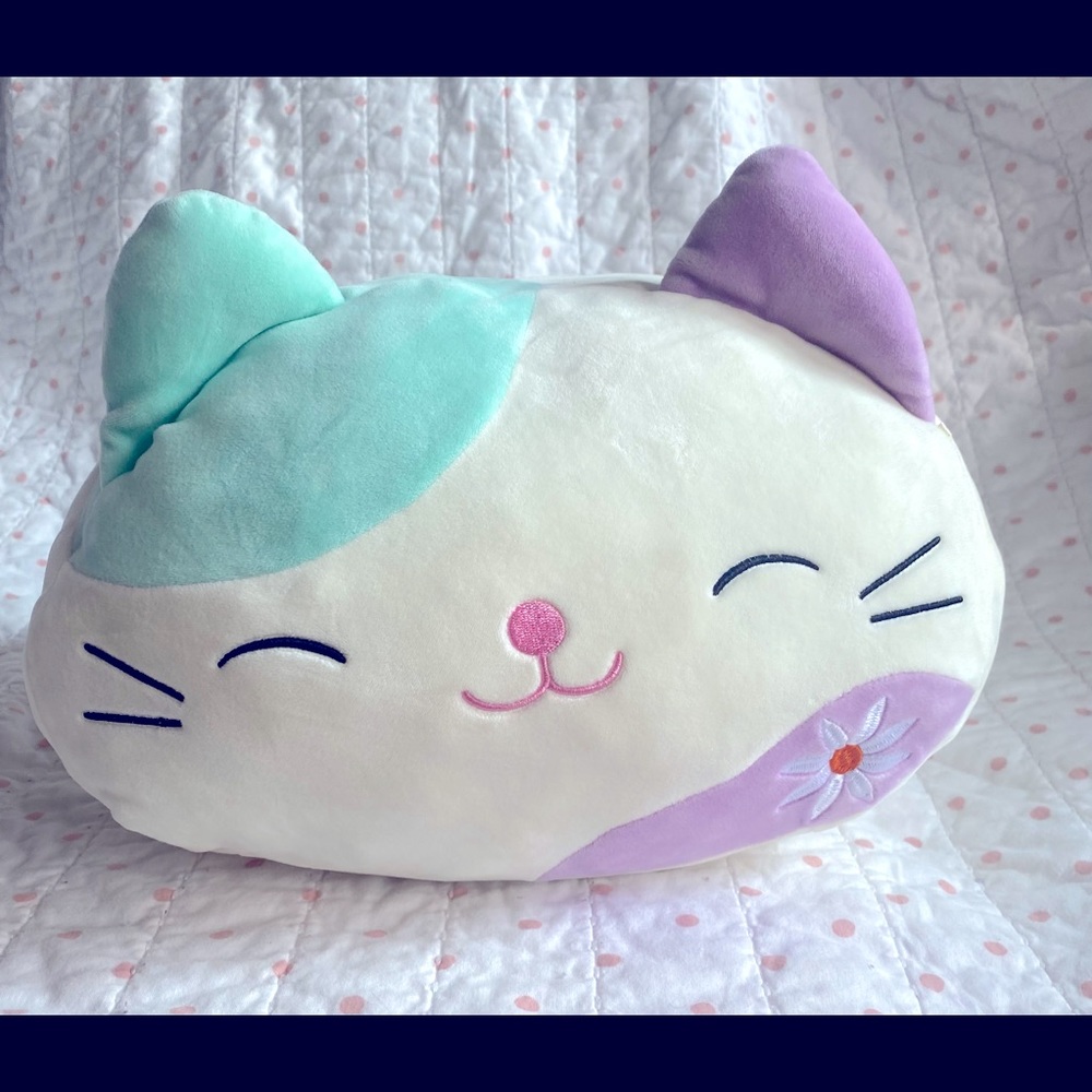 Squishmallow lavender and mint w/ daisy, stackable